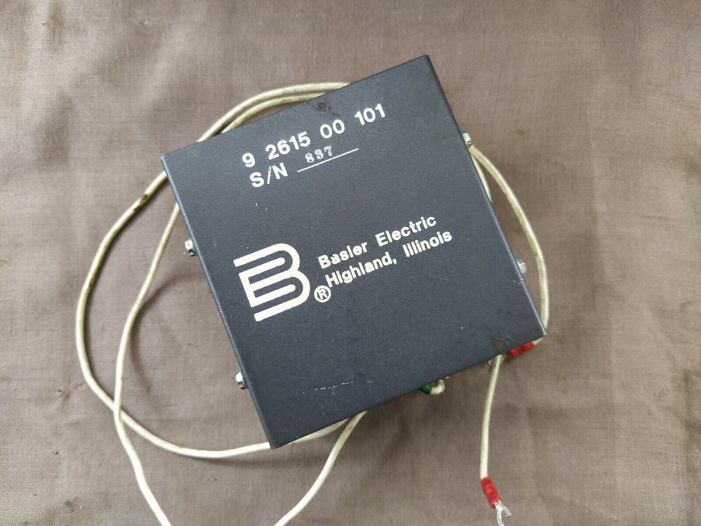 Basler 9 2615 00 101 Radio Frequency Interface Filter 9261500101