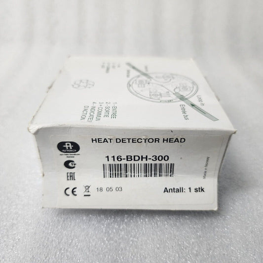 AUTRONICA 116-BDH-300 HEAT DETECTOR BDH-300 NEW