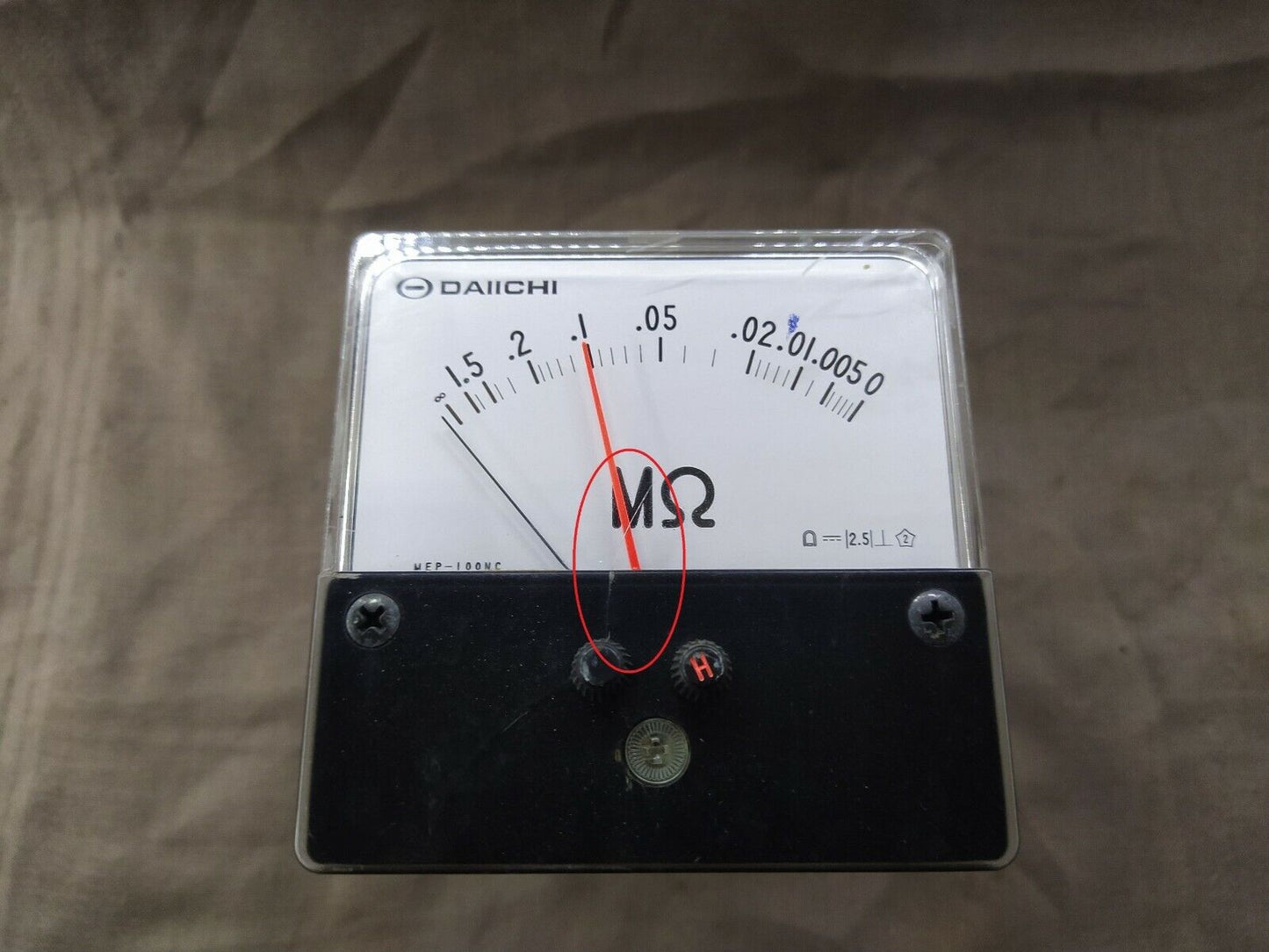 Daiichi MEP-100NC Meter Relay 24V DC