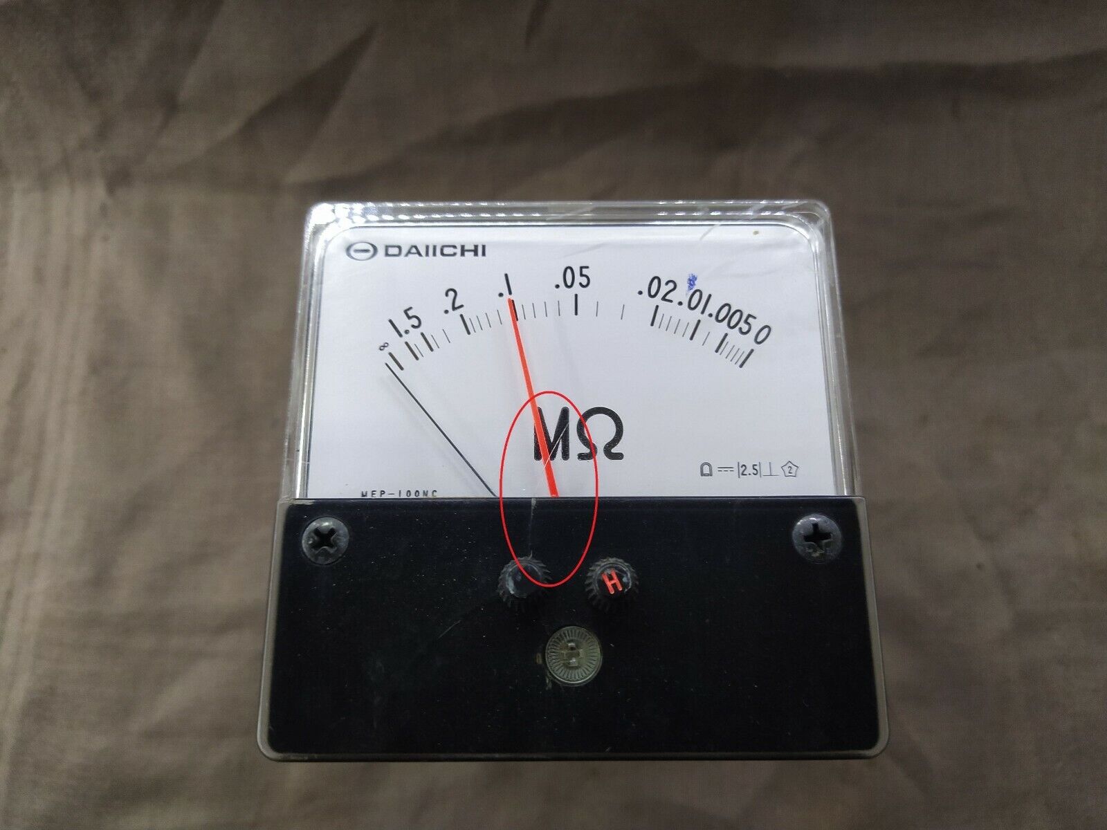 Daiichi MEP-100NC Meter Relay 24V DC