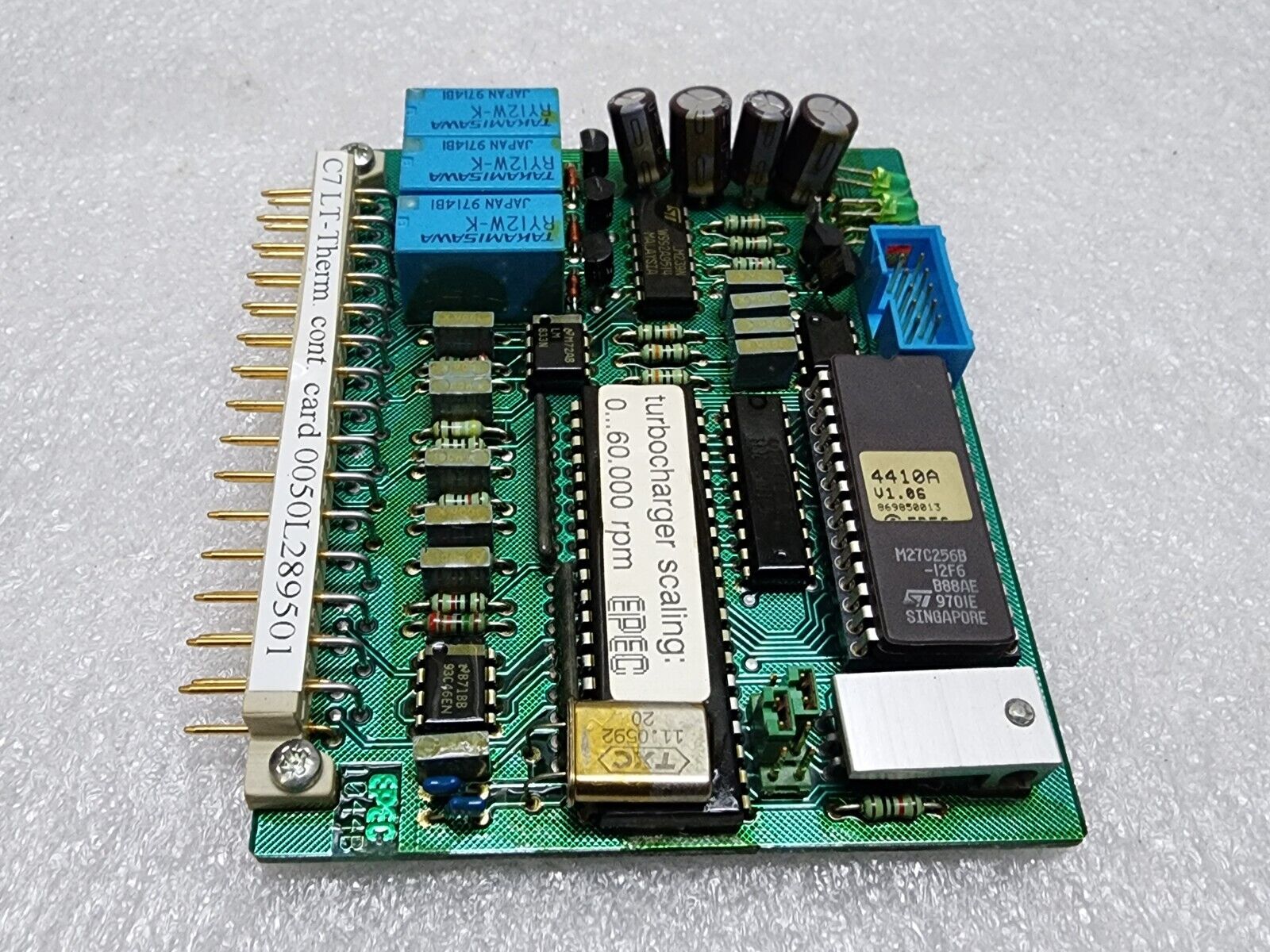 WARTSILA C7 LT-THERM CONTROL CARD 0050L289501