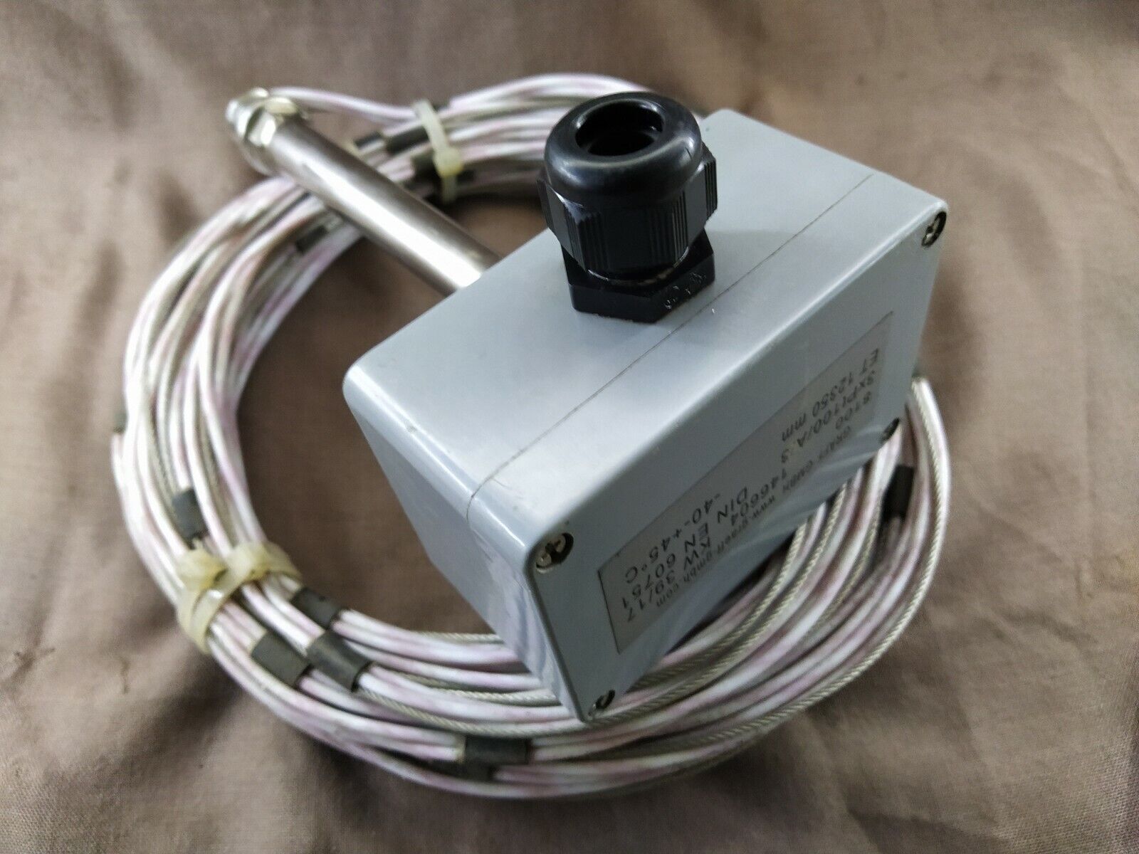 Graff 8100 PT100 Sensor 146604 ET 12350 mm 3XPT100/A/3 Graeff