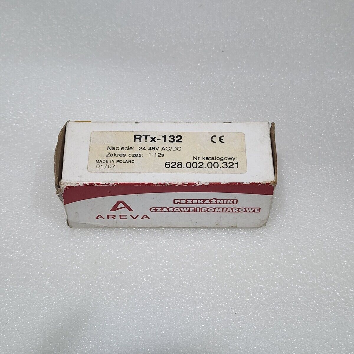 AREVA RTX-132 TIME RELAY 24-48VAC/DC