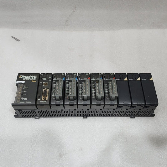 KOYO PLC DL250-1 CPU D2-09B PS D2-16ND3-2 IN D2-16TD2-2 OUT