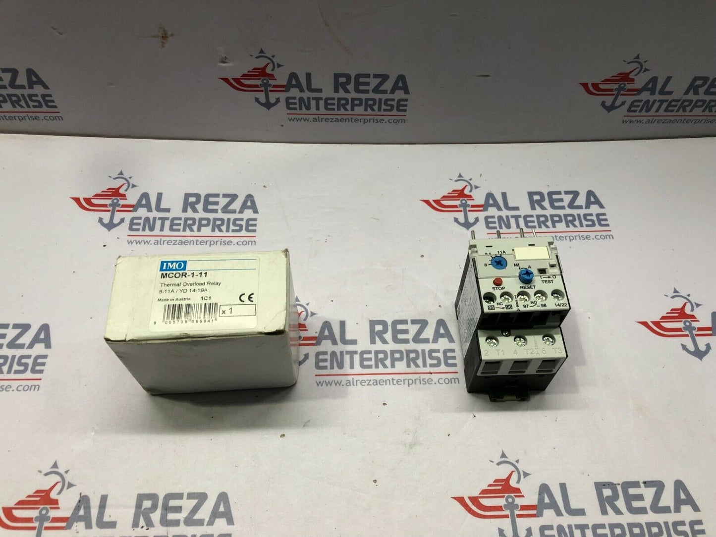 IMO MCOR-1-11 THERMAL OVERLOAD RELAY 8-11A/YD 14-19A