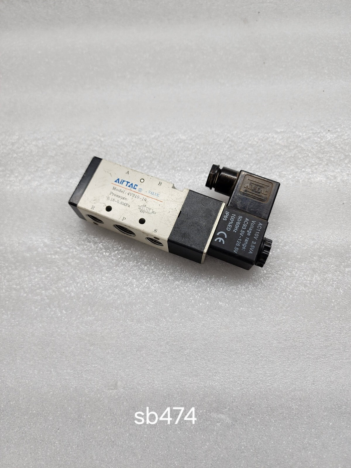 AIRTEC 4V310-10 SOLENOID AIR VALVE 110V