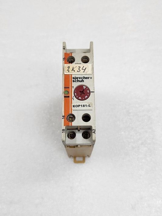 SPRECHER + SCHUH KOP181-D ELECTRONIC TIMER 1193