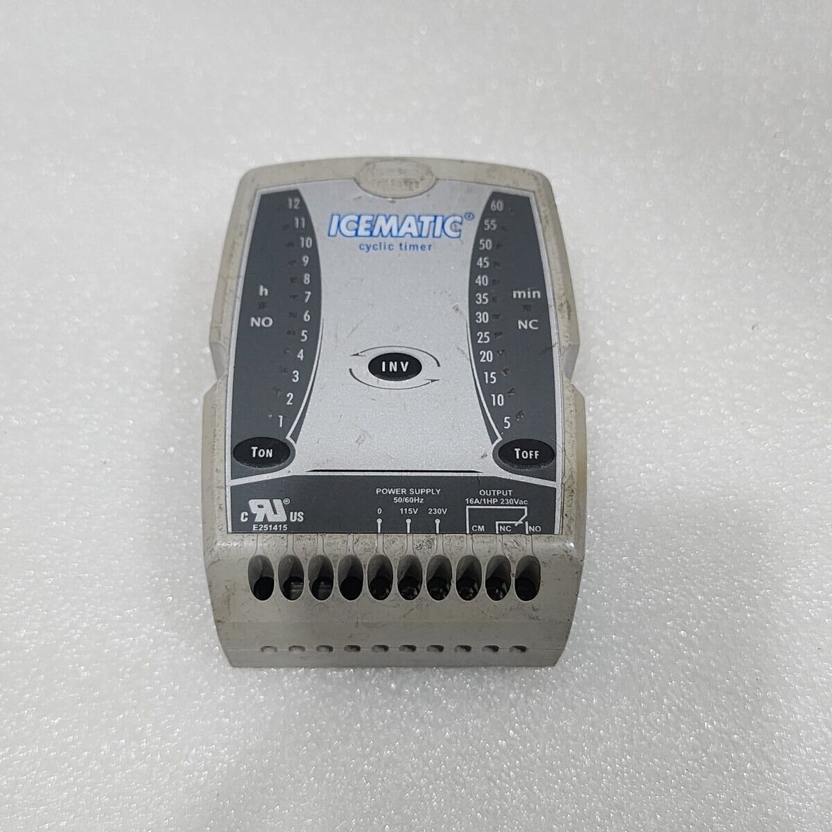 FULL GAUGE ICEMATIC 01 CYCLIC TIMER 115-230VAC