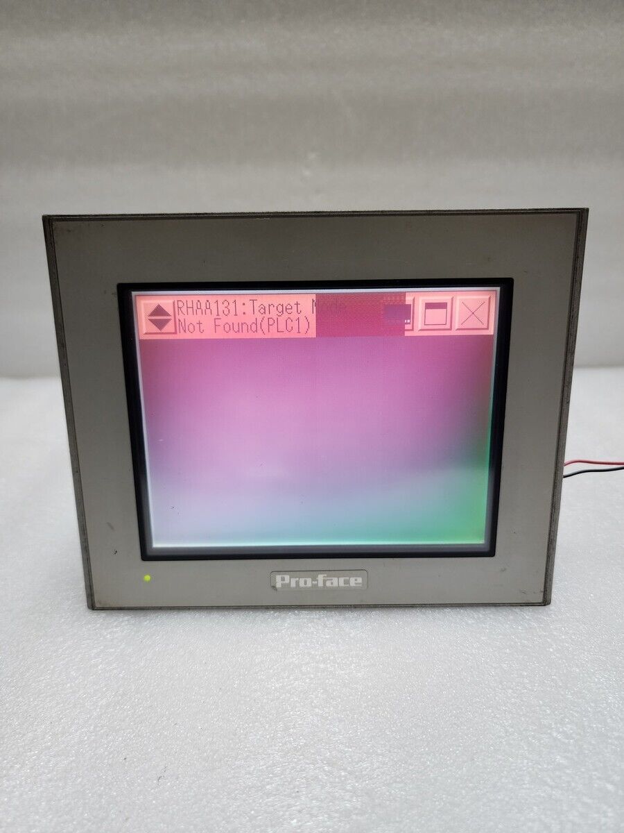 PROFACE 3280007-13 HMI OPERATOR PANEL AGP3301-L1-D24 24V DC REQUIRE REPAIRING