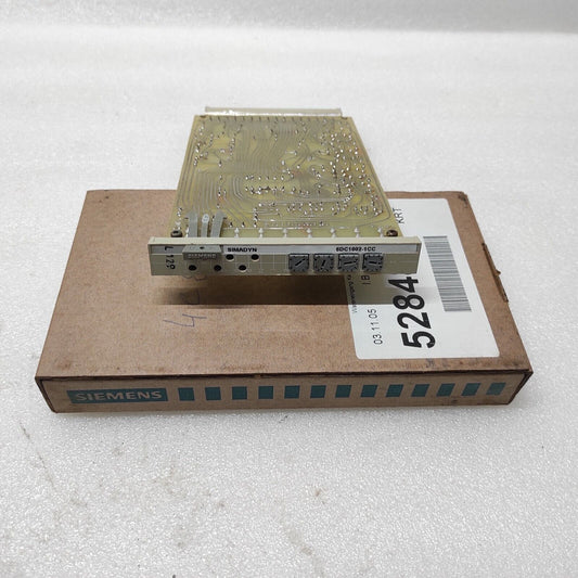 SIEMENS SIMADYN 6DC1002-1CC SIMADYN CARD