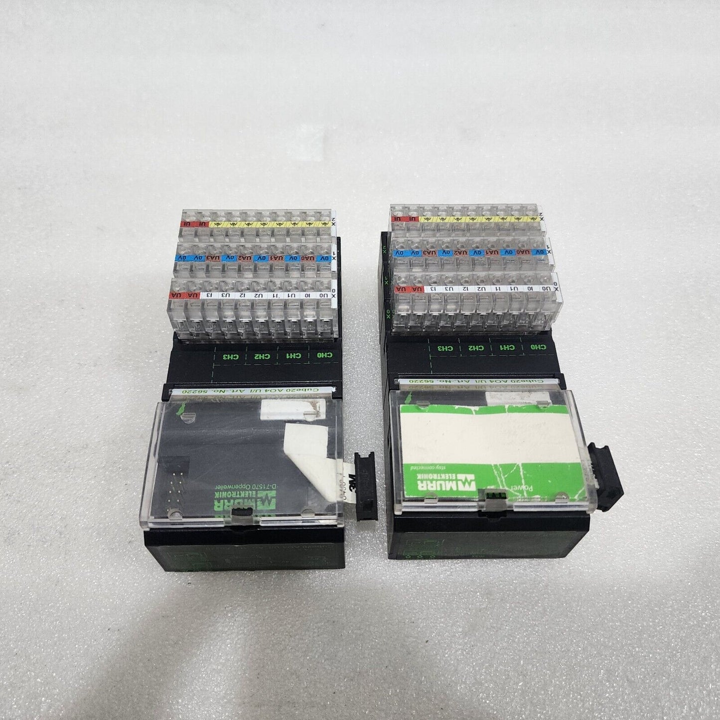 MURR ELEKTRONIK CUBE20 AO4 U/I ANALOG OUTPU EXPANSION MODULE 56220