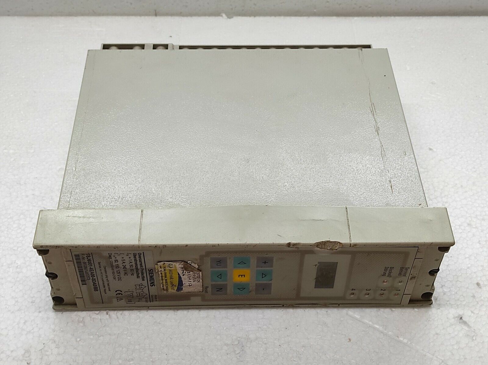 SIEMENS 7SJ6001-4ES00-0DA0/BB OVERCURRENT PROTECTION 