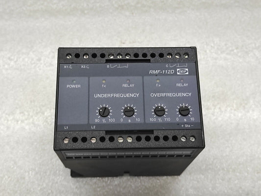 DEIF RMF-112D FREQUENCY RELAY 440V 400035548.20