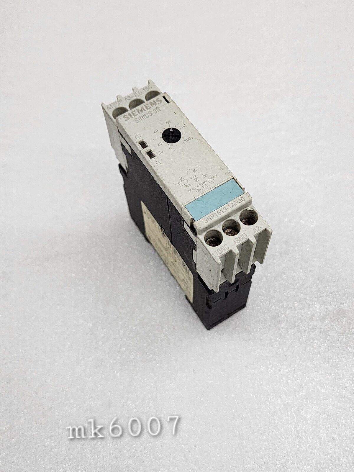 SIEMENS 3RP1513-1AP30 ON DELAY TIME RELAY