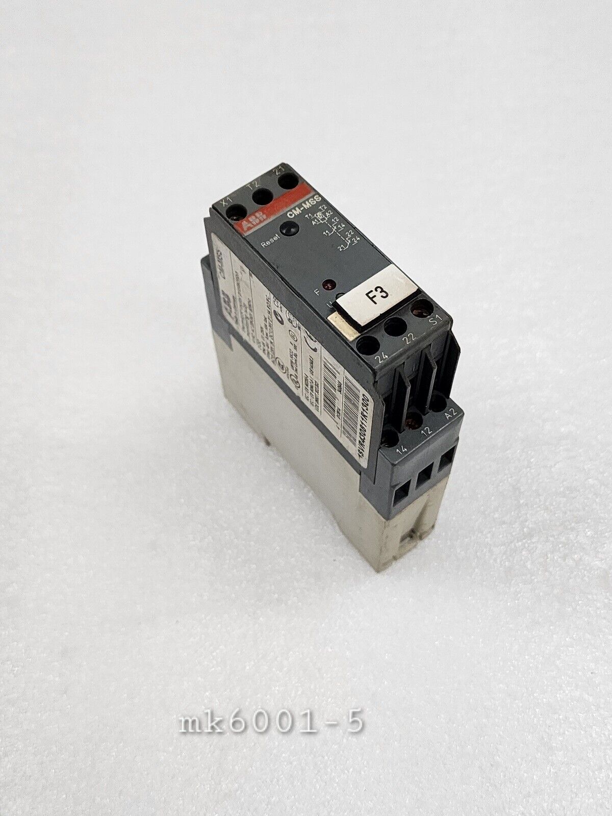 ABB CM-MSS THERMISTOR MOTOR PROTECTION RELAY 1SVR430811R1300