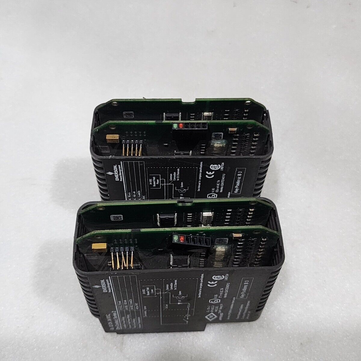 EMERSON KJ3203X1-BA1 32-CH DIGITAL INPUT MODULE PMS000989 WITHOUT FRONT COVER