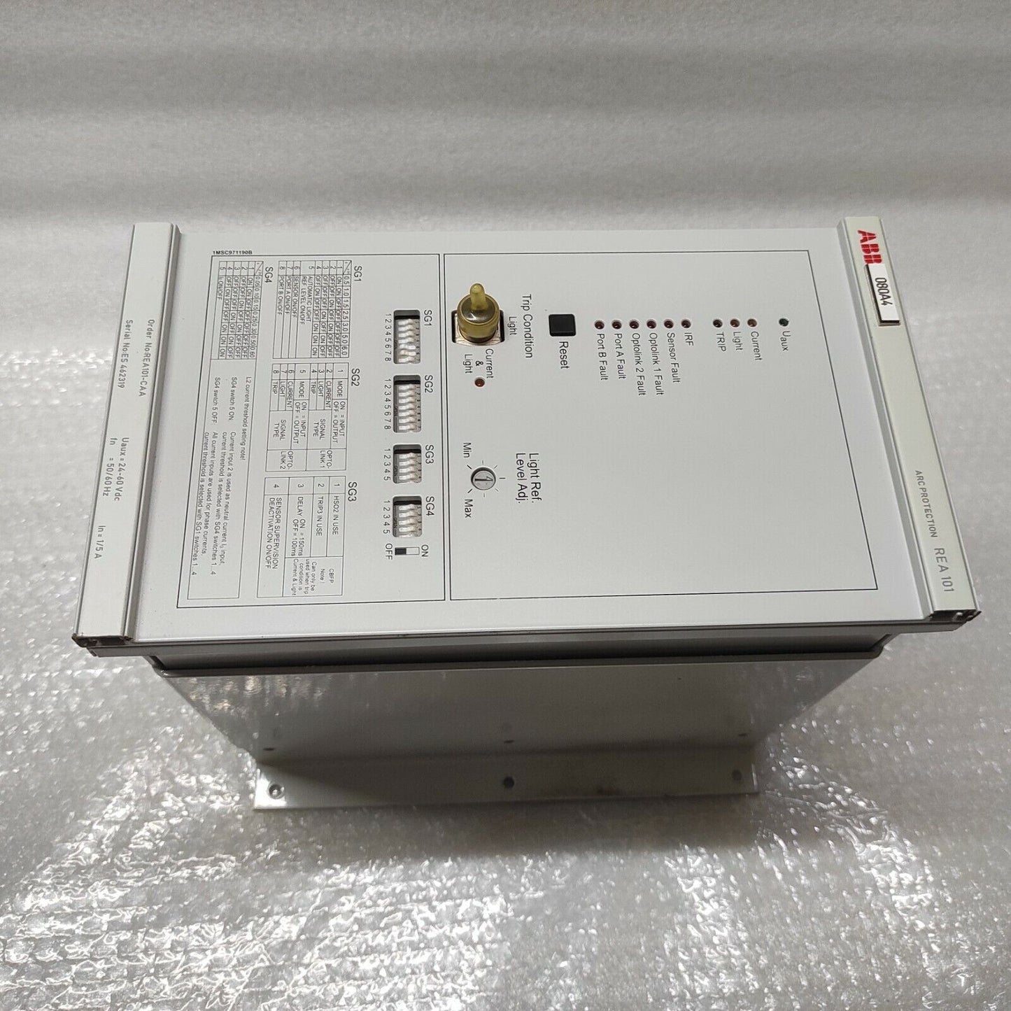 ABB REA 101 ARC PROTECTION RELAY 26-60VDC