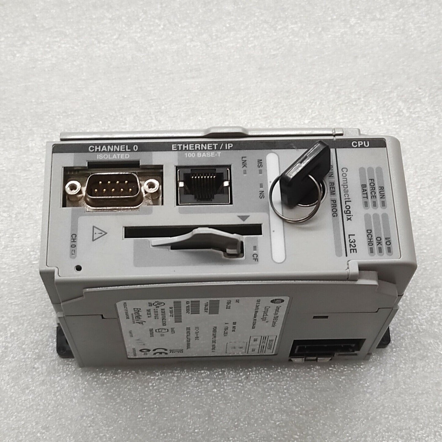 ALLEN BRADLEY CAT 1769-L32E SERIES A COMPACT LOGIX 750KB CONTROLLER