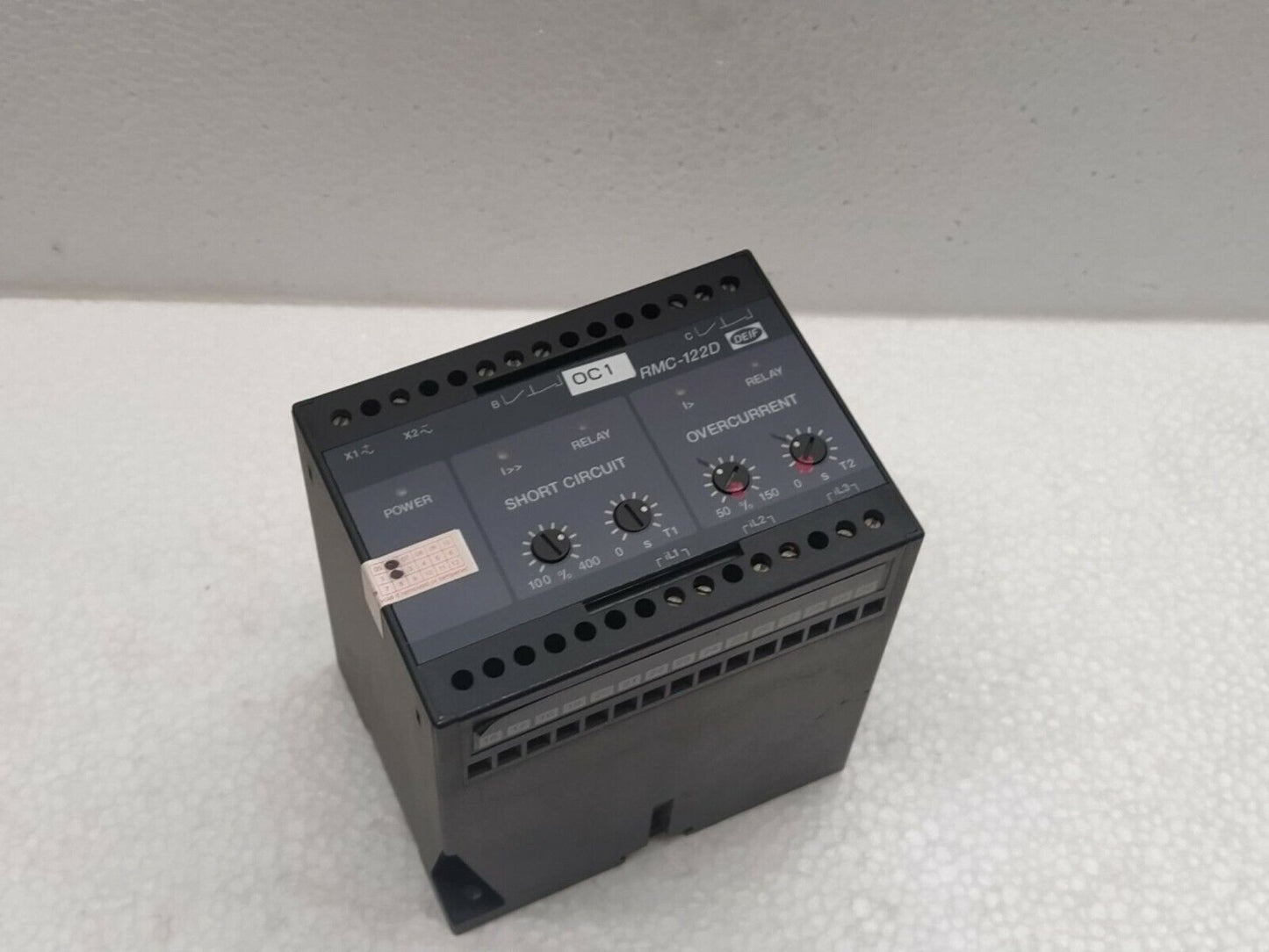 DEIF RMC-122D Current Short Circuit Relay 100032395.160 RMC122D