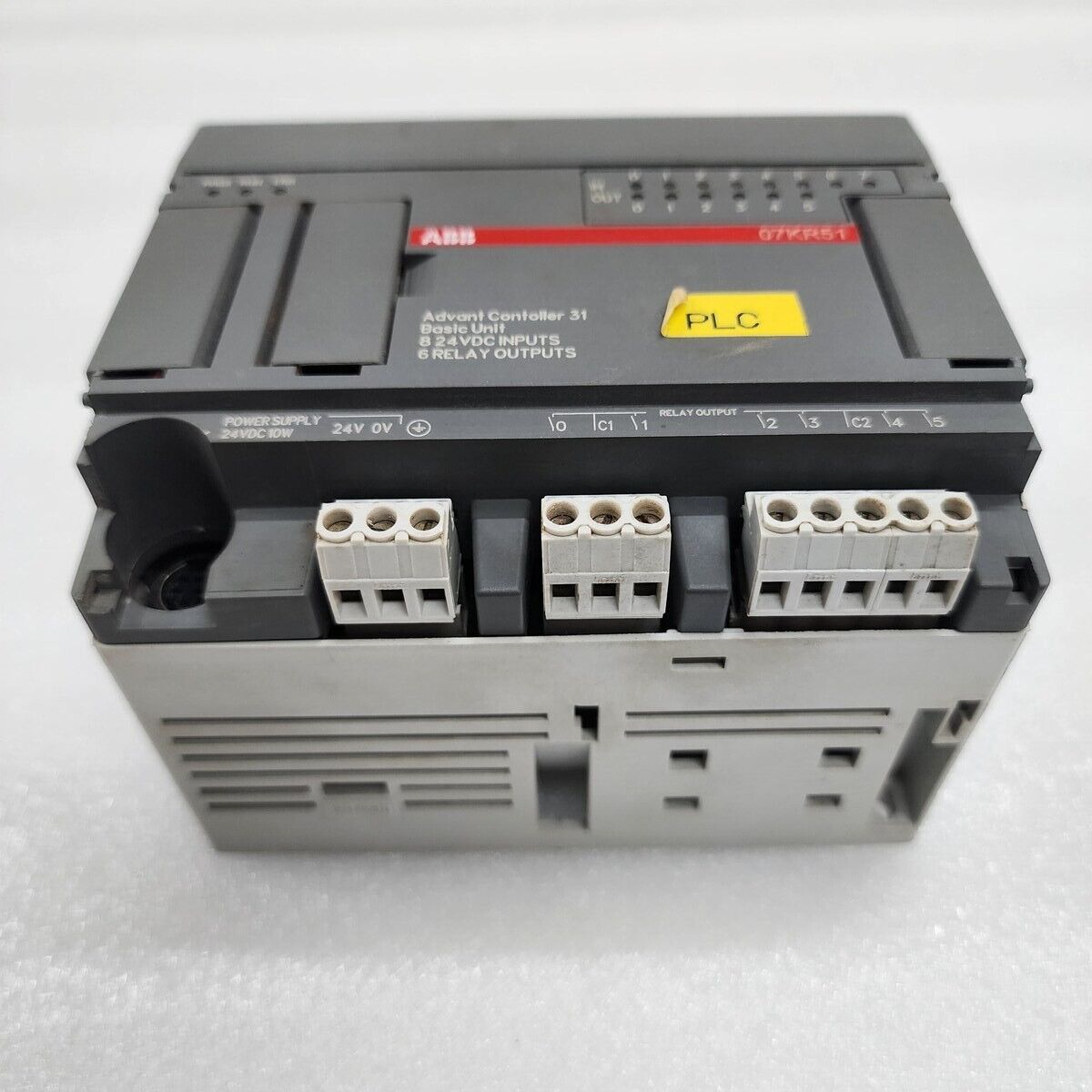 ABB 07KR51-U3.6 I/O UNIT REMOTE BINARY CONFIGURABLE 1SBP260010R1001