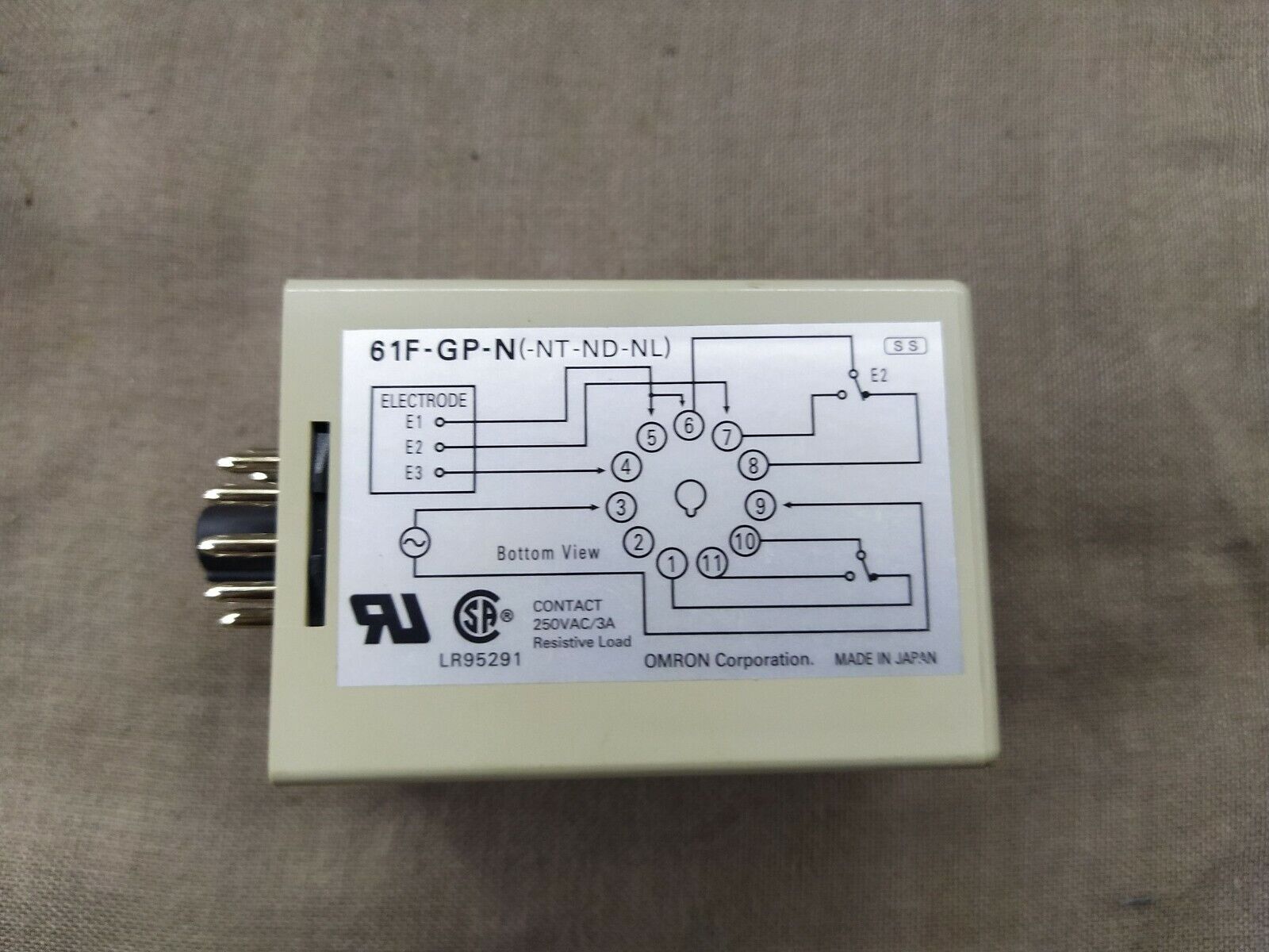 Omron 61F-GP-N Floatless Level Switch 61F-GP-NT 100 VAC