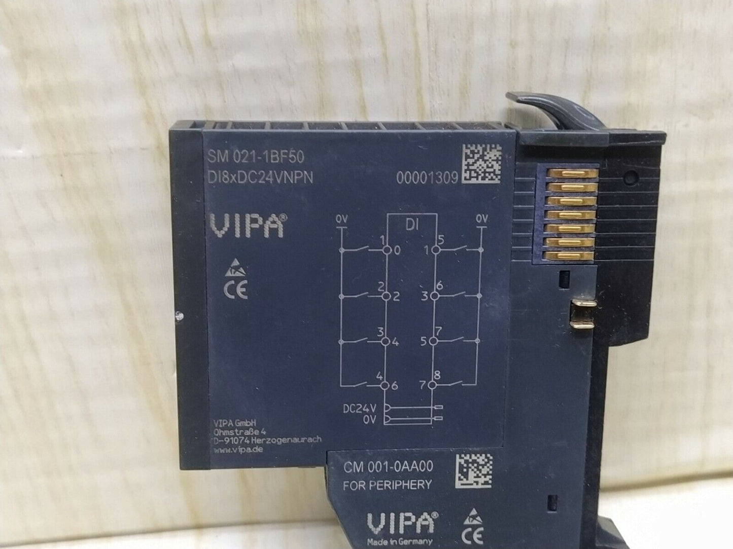 VIPA SM 021-1BF50 DIGITAL INPUT MODULE 24V DC