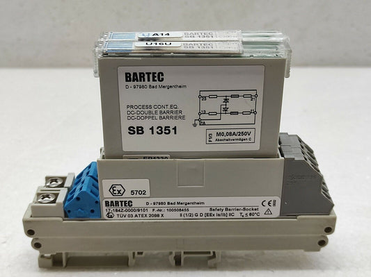 Bartec SB 1351 Process CONT DC-Double Barrier SB1351 17-1834-4000/1351