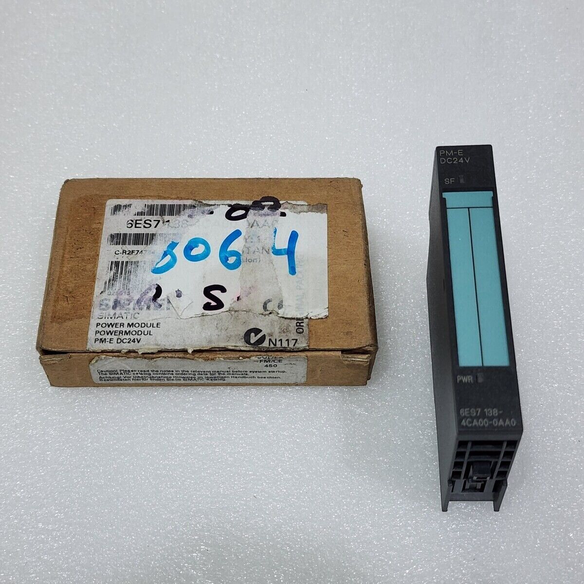 SIEMENS PM-E SIMATIC DP POWER MODULE 6ES7 138-4CA00-0AA0