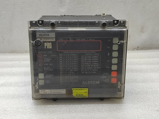 ALSTOM MOTPRO MCHNM PROTECTION RELAY MCHNM01H1AB0500A 130169520115002