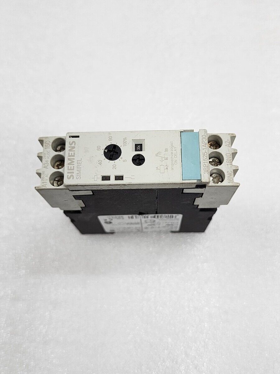 SIEMENS 3RP1525-1AP30 TIMING RELAY ON DELAY