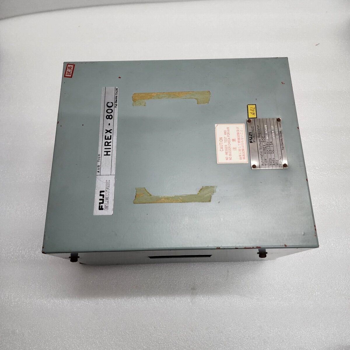 FUJI ELECTRIC HIREX 80C AUTOMATIC VOLTAGE REGULATOR 135VDC/450VAC