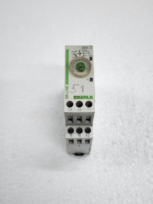 EBERLE SBA-2 TIMER RELAY 0545 13 641 020 24VDC / 24-240VAC
