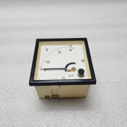 DEIF AMMETER CT 30/2.5A SCALE 0-30A X 5