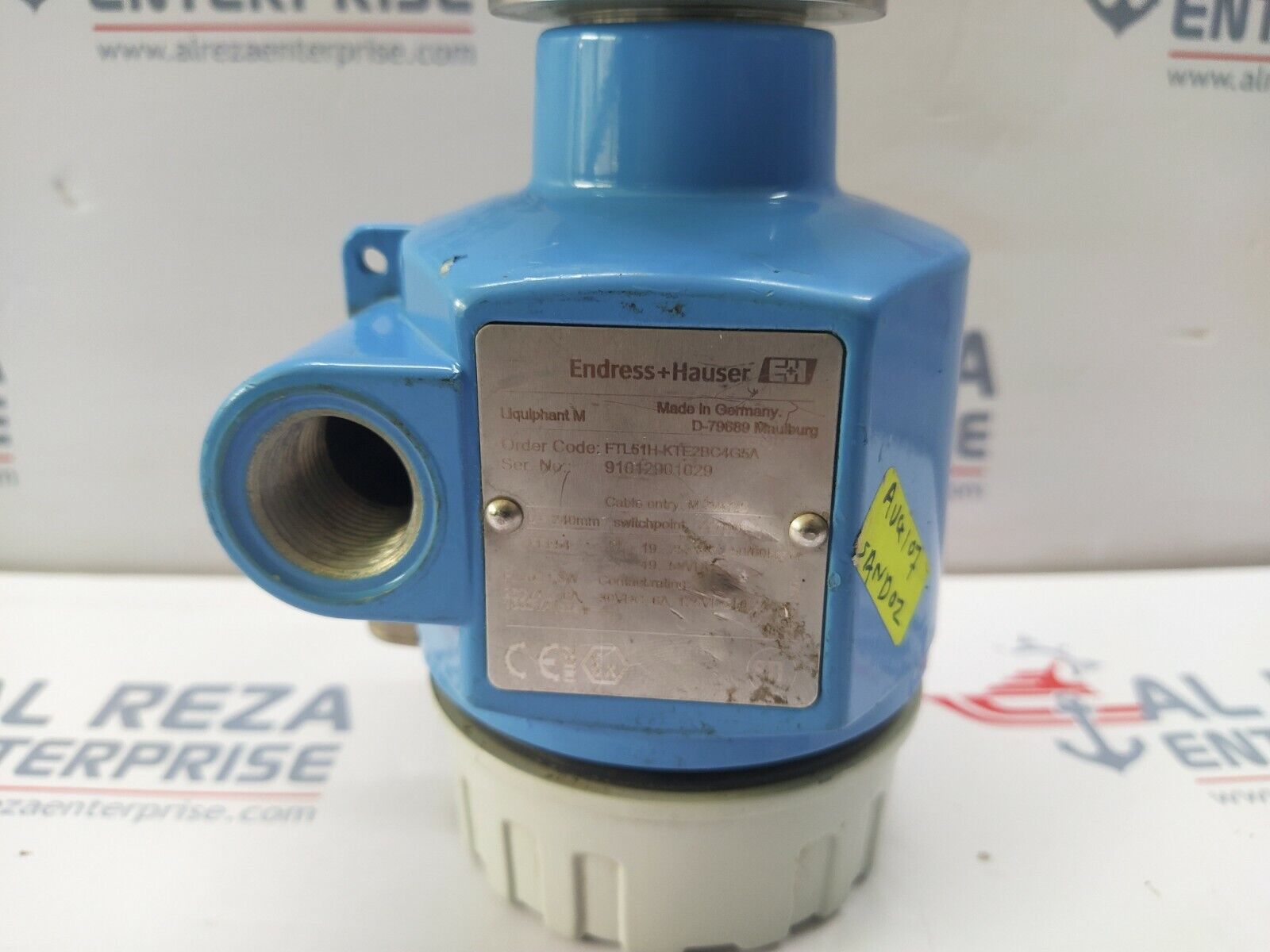 ENDRESS HAUSER FTL51H-KTE2BC4G5A LIQUIPHANT VIBRONIC POINT LEVEL DETECTION