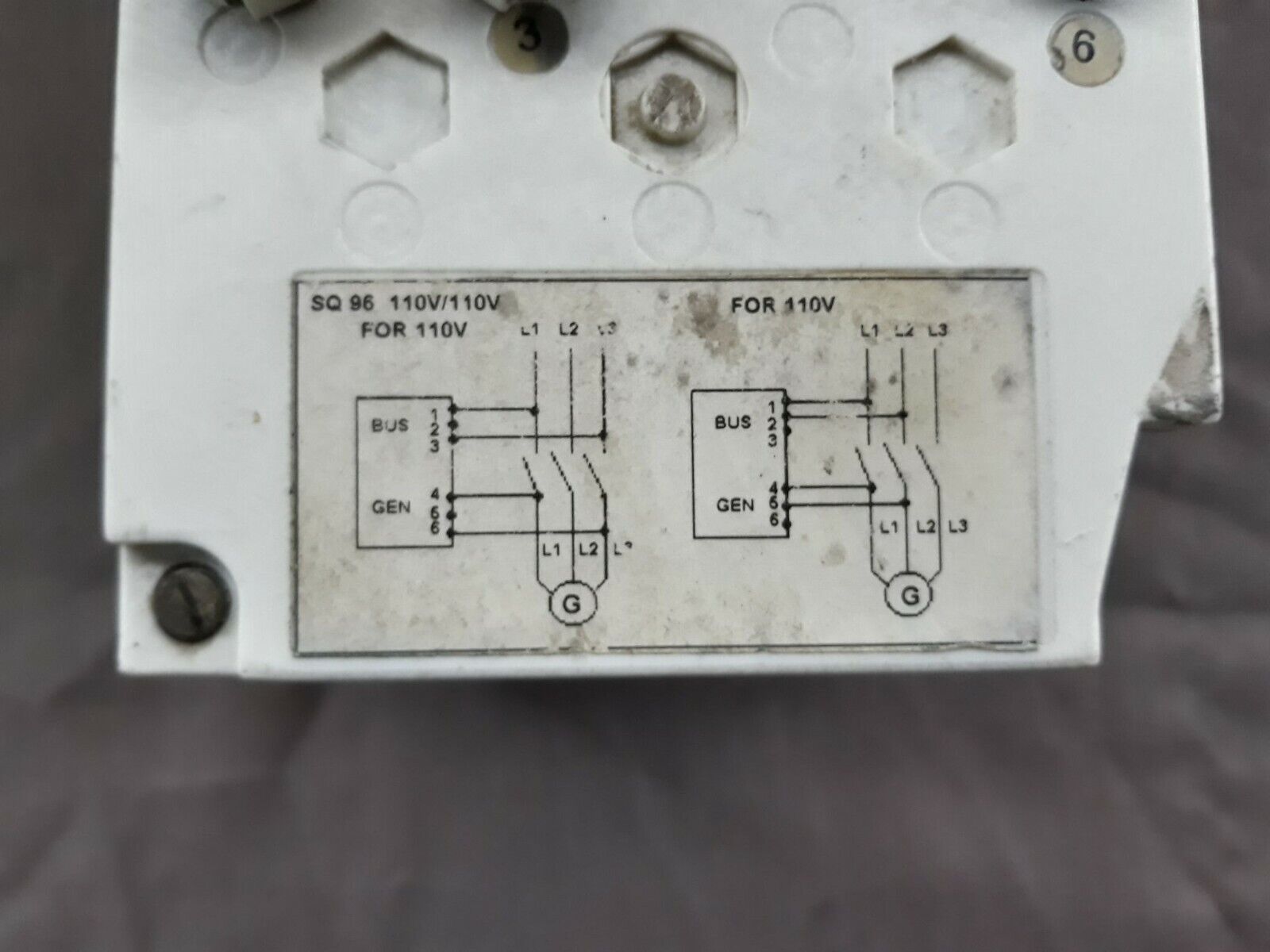 Ziegler SQ94-V17XXNXWAW002 Synchroscope SQ-96 110 VAC