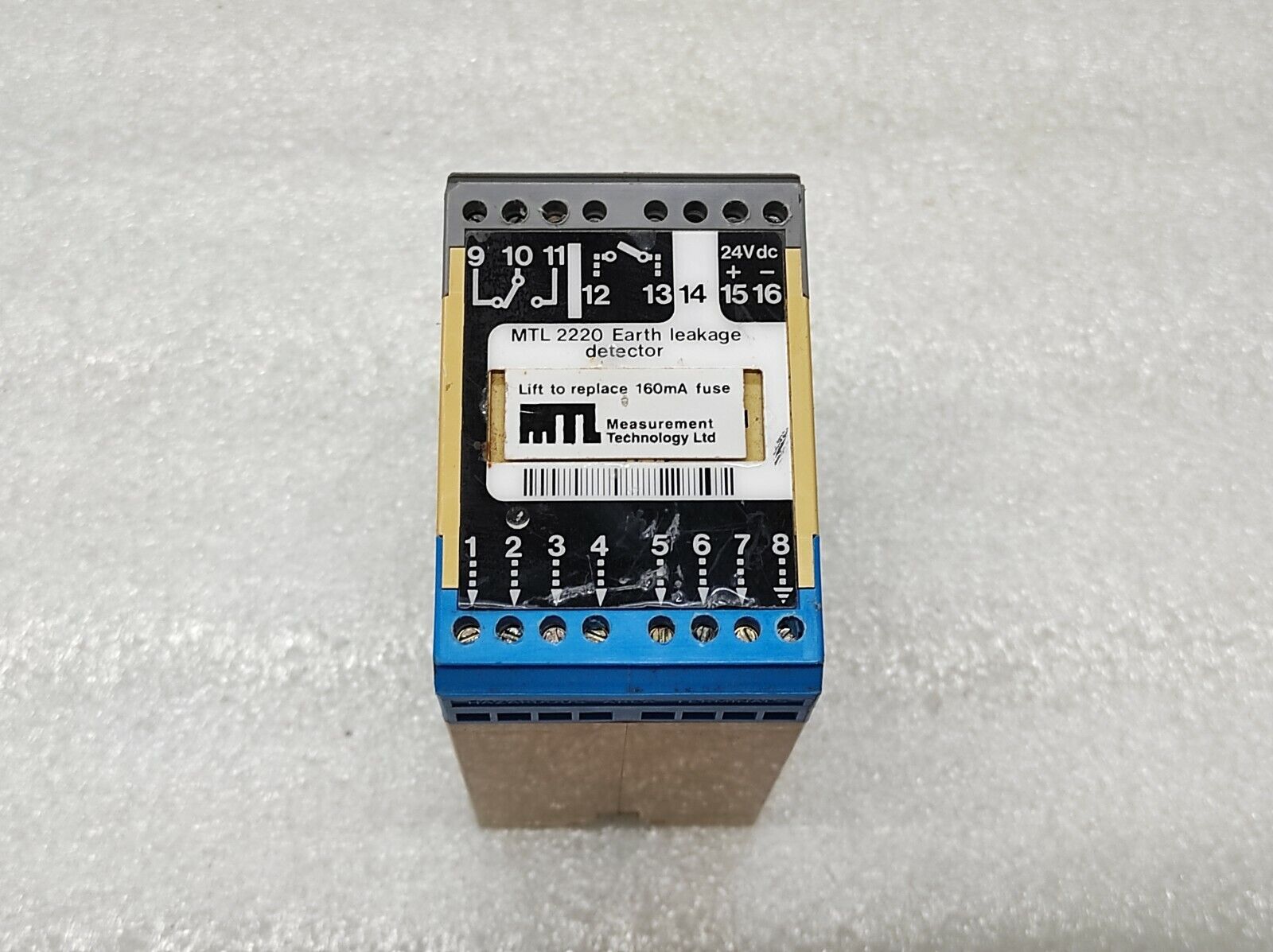 MEASUREMENT TECHNOLOGY MTL 2220 EARTH LEAKAGE DETECTOR