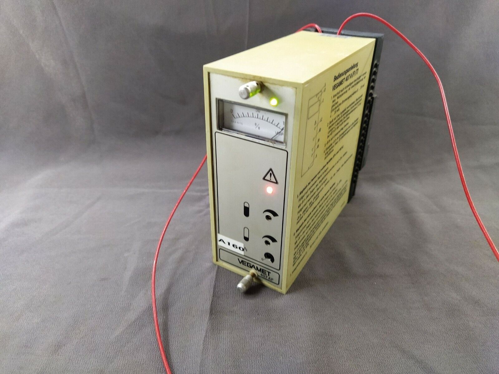 Vegamet 407 A F T Level Indicator 407 A (F) (T)