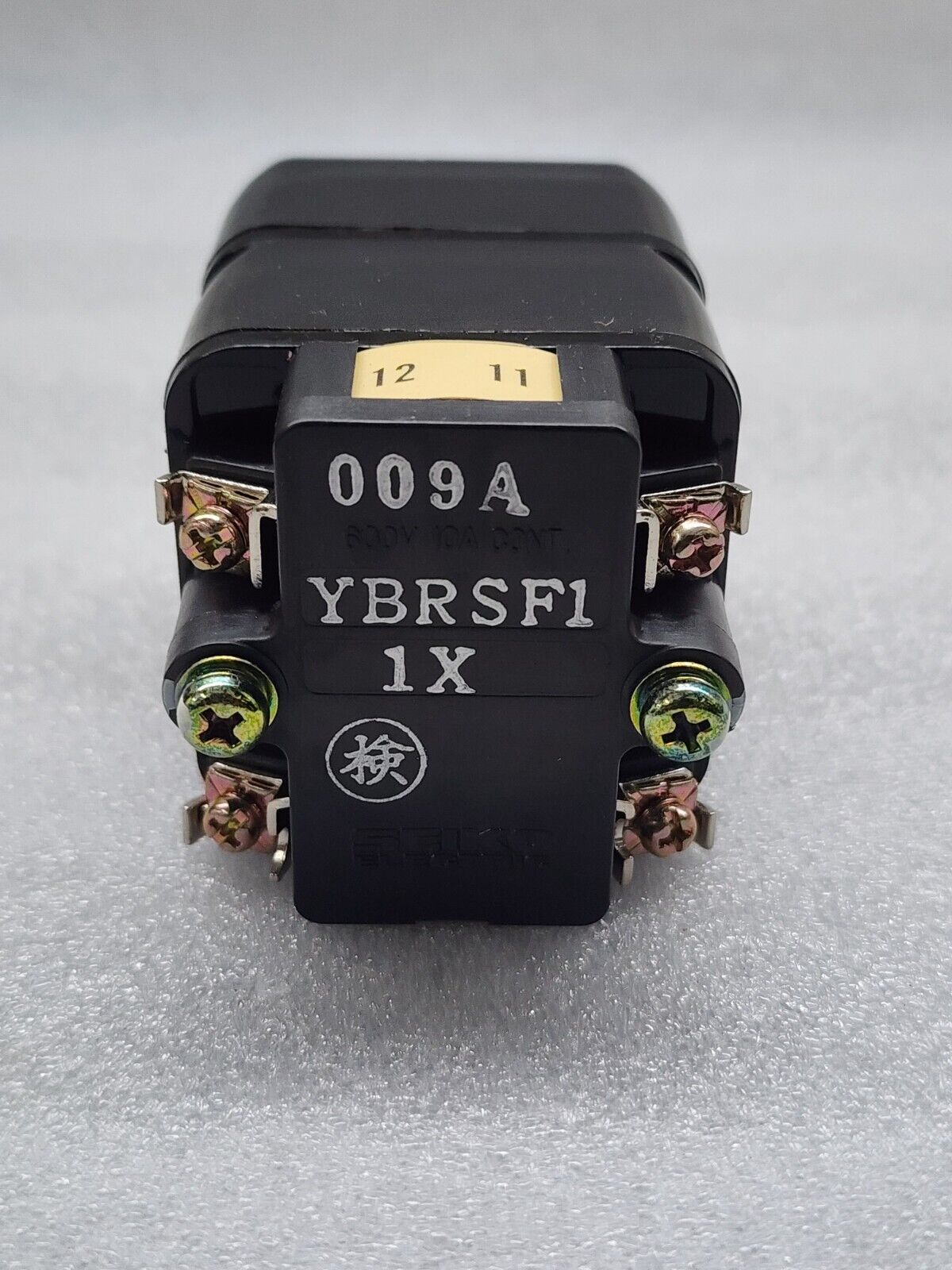 SEIKO ELECTRIC YBRSF1-1X CAM SWITCH 600V 10A 009 A