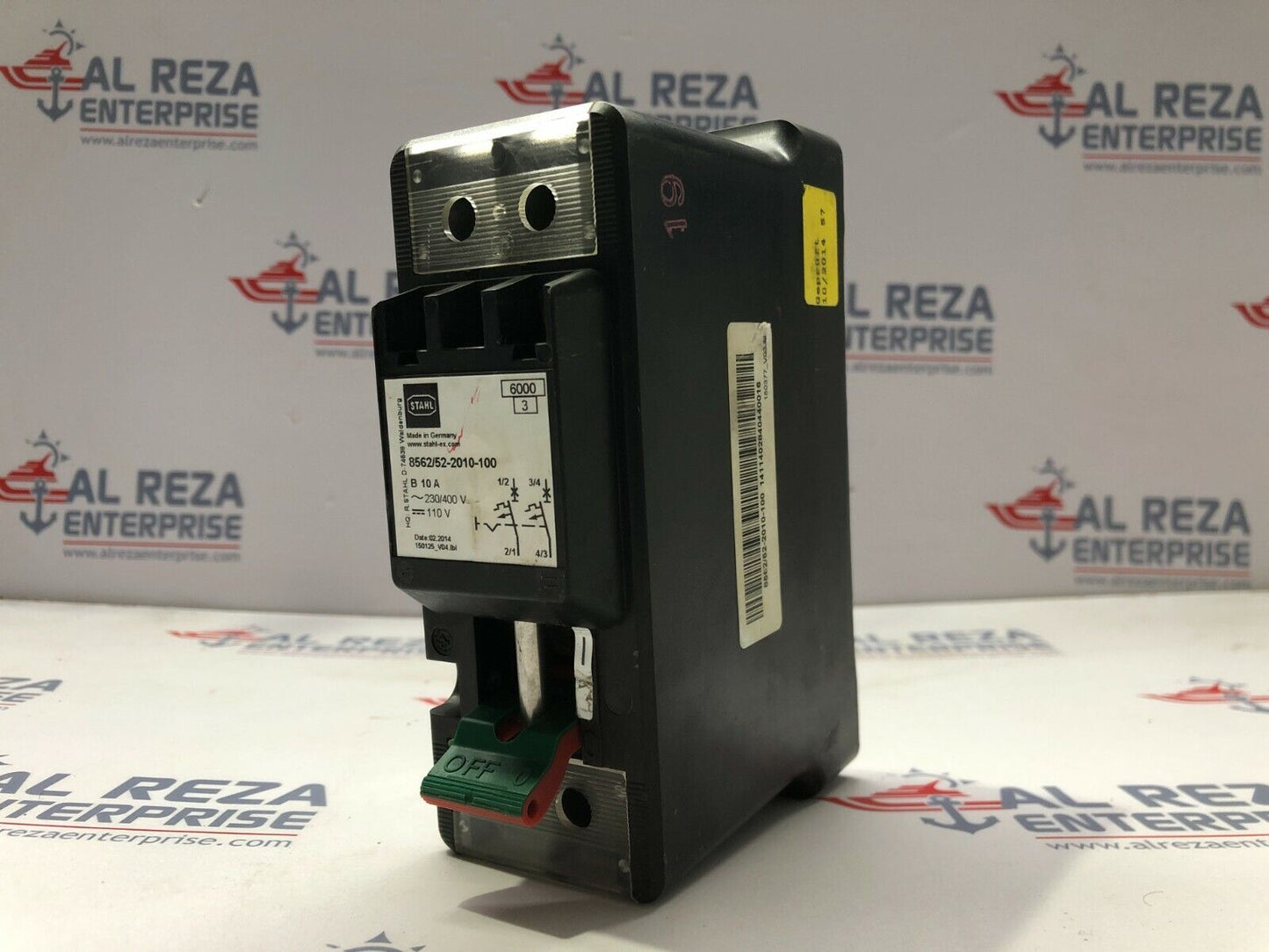 STAHL 8562/52-2010-100 2-POLE CIRCUIT BREAKER 10A