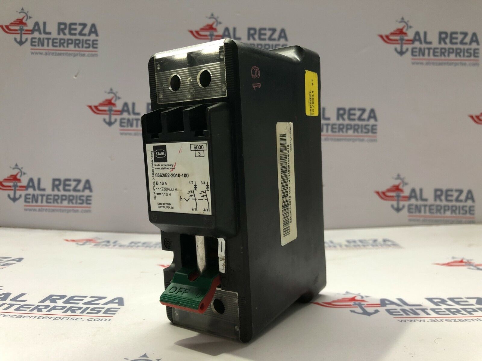 STAHL 8562/52-2010-100 2-POLE CIRCUIT BREAKER 10A