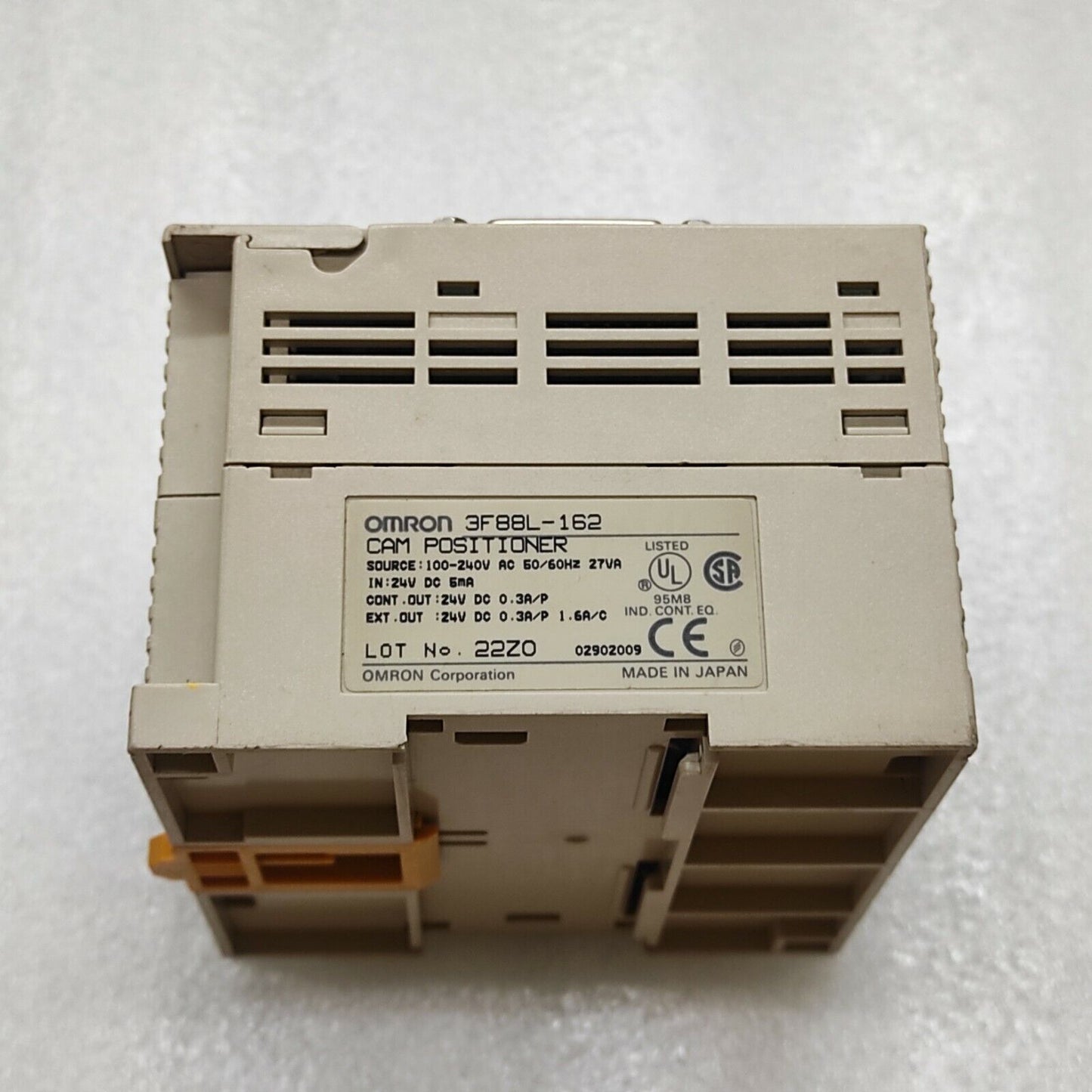 OMRON 3F88L-162 CAM POSITIONER 100-240V AC