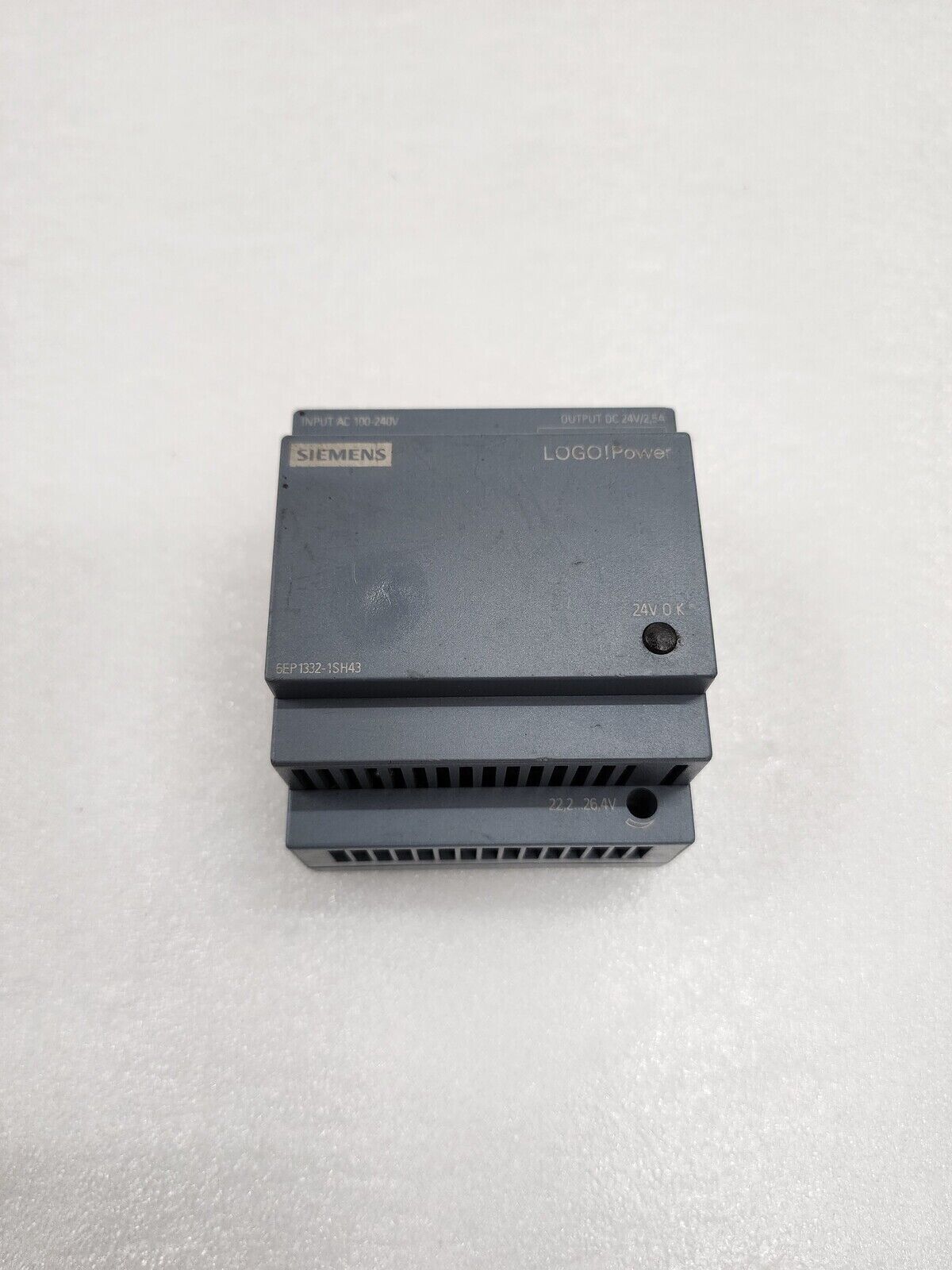 SIEMENS 6EP1332-1SH43 LOGO POWER SUPPLY 100-240V