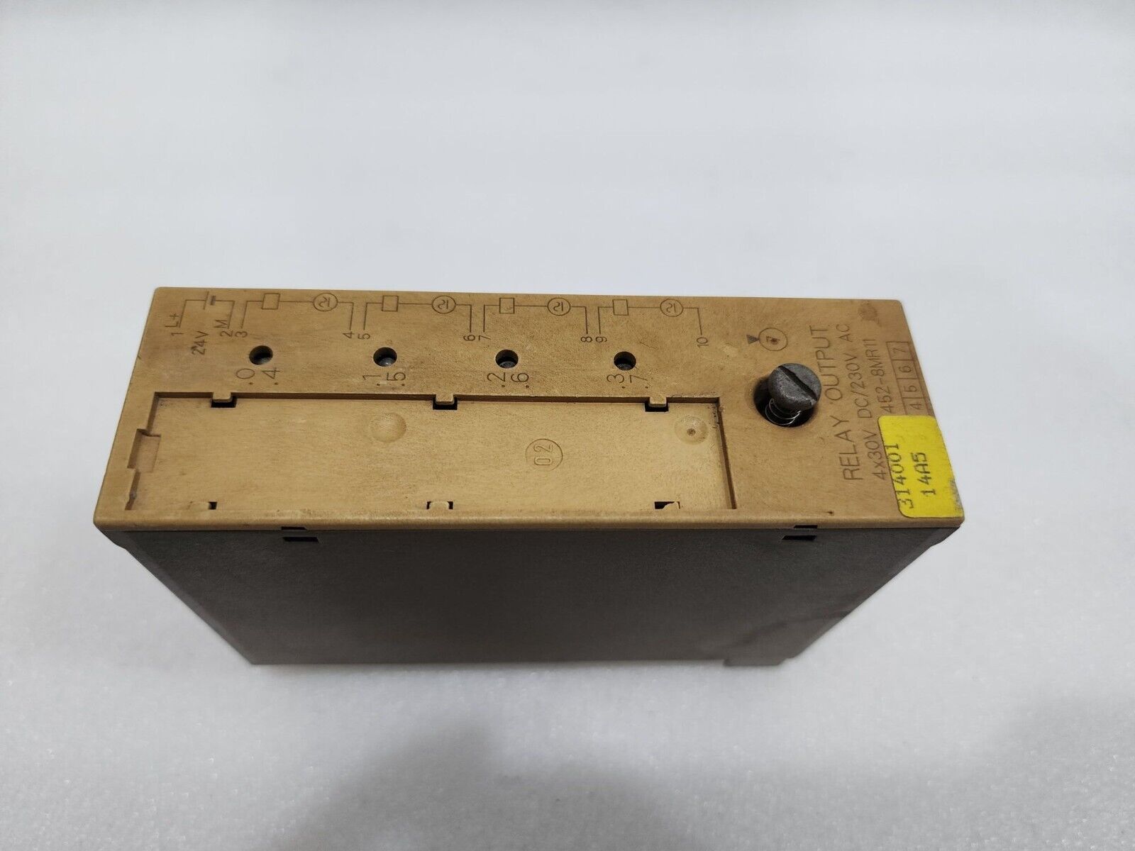 SIEMENS SIMATIC S5 6ES5 452-8MR11 DIGITAL OUTPUT MODULE LOT OF 2 UNITS