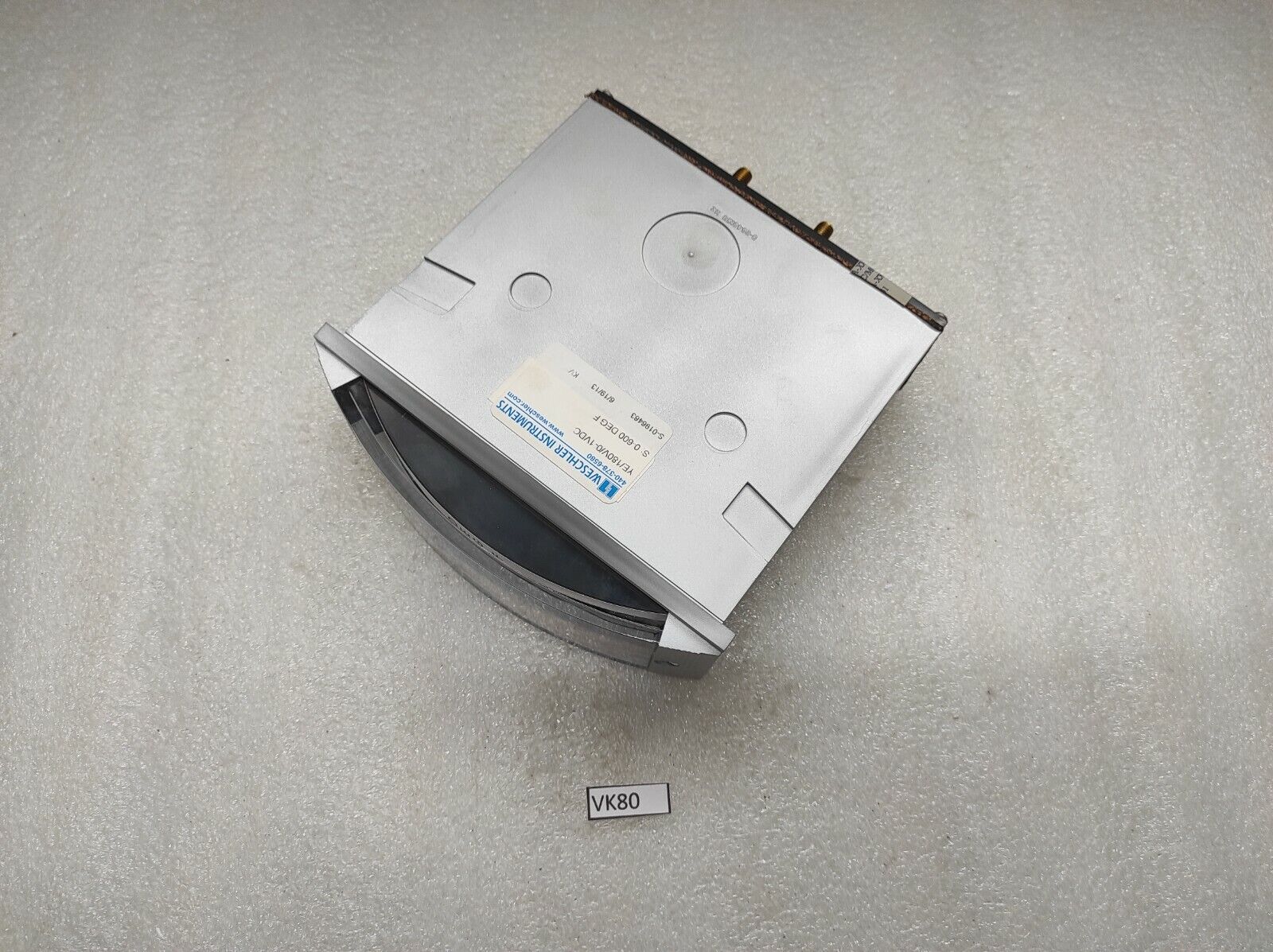 WESCHLER YE/180V/0.1VDC 180183HERLW0003 TEMPERATURE METER 0-600 DEGREES FAHRENHE