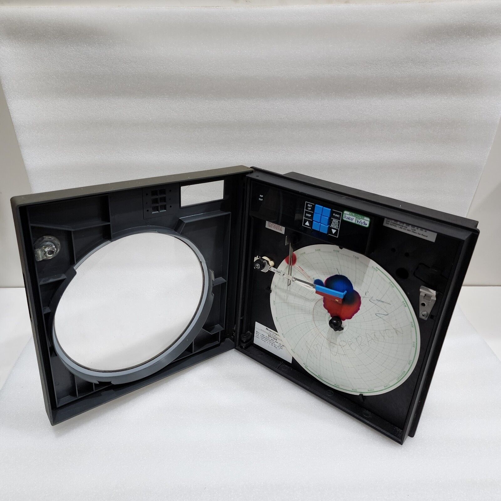 HONEYWELL DR4300 CIRCULAR CHART RECORDER DR4312-0000-G0100 100-240VAC