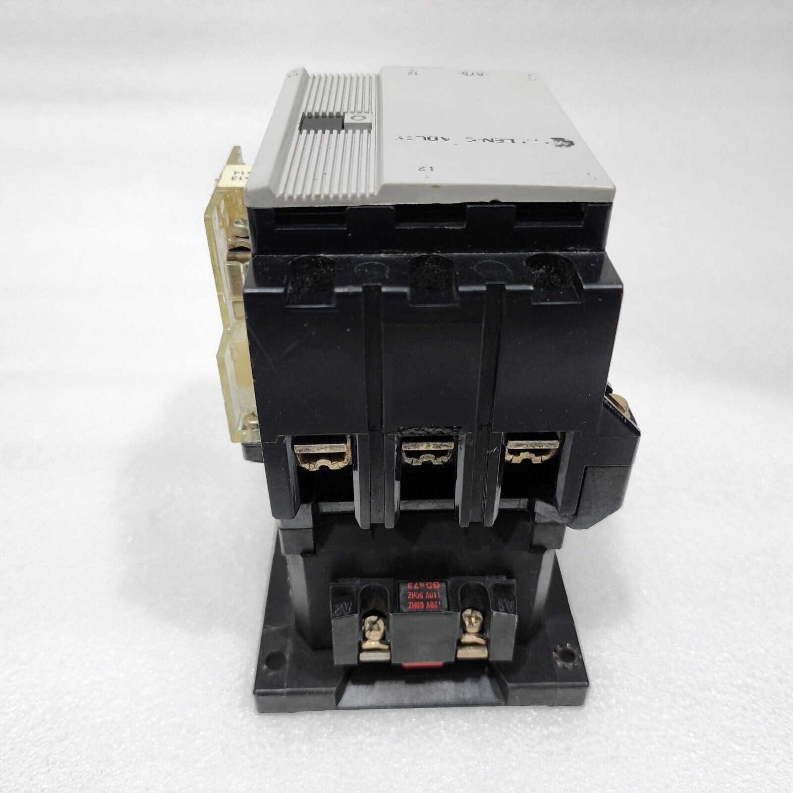 ALLEN BRADLEY 100-A75N-3 MAGNETIC CONTACTOR RELAY SERIES C 75A COIL VOLTAGE