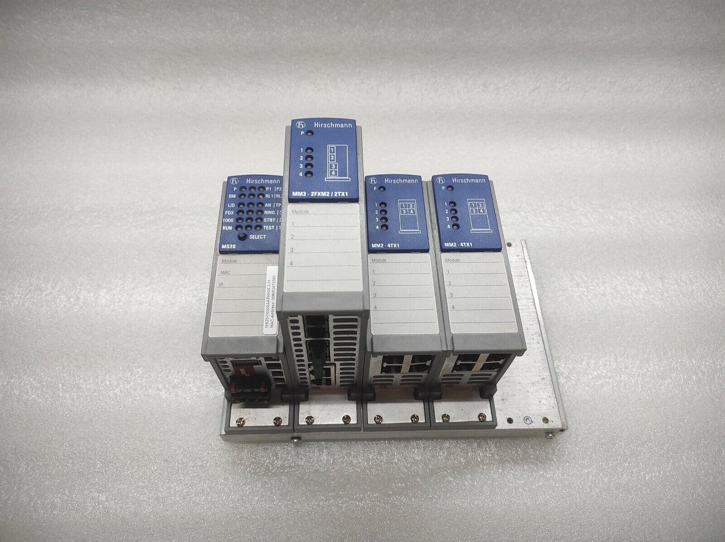 HIRSCHMANN MS20 MM3-2FXM2/2TX1 MM2-4TX1 MICE MEDIA MODULE