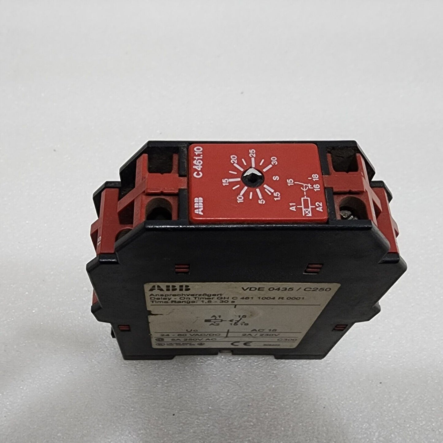 ABB C461.10 DELAY ON TIMER GHC4611004R0001 24-60VAC/DC