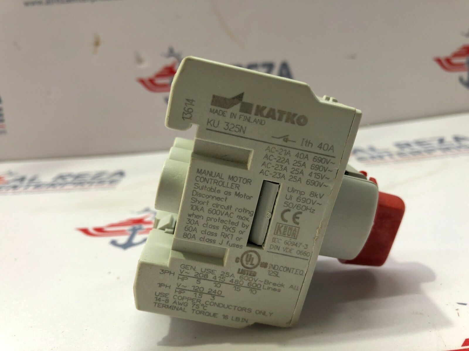KATKO KU-325N MANUAL MOTOR PROTECTOR 40A