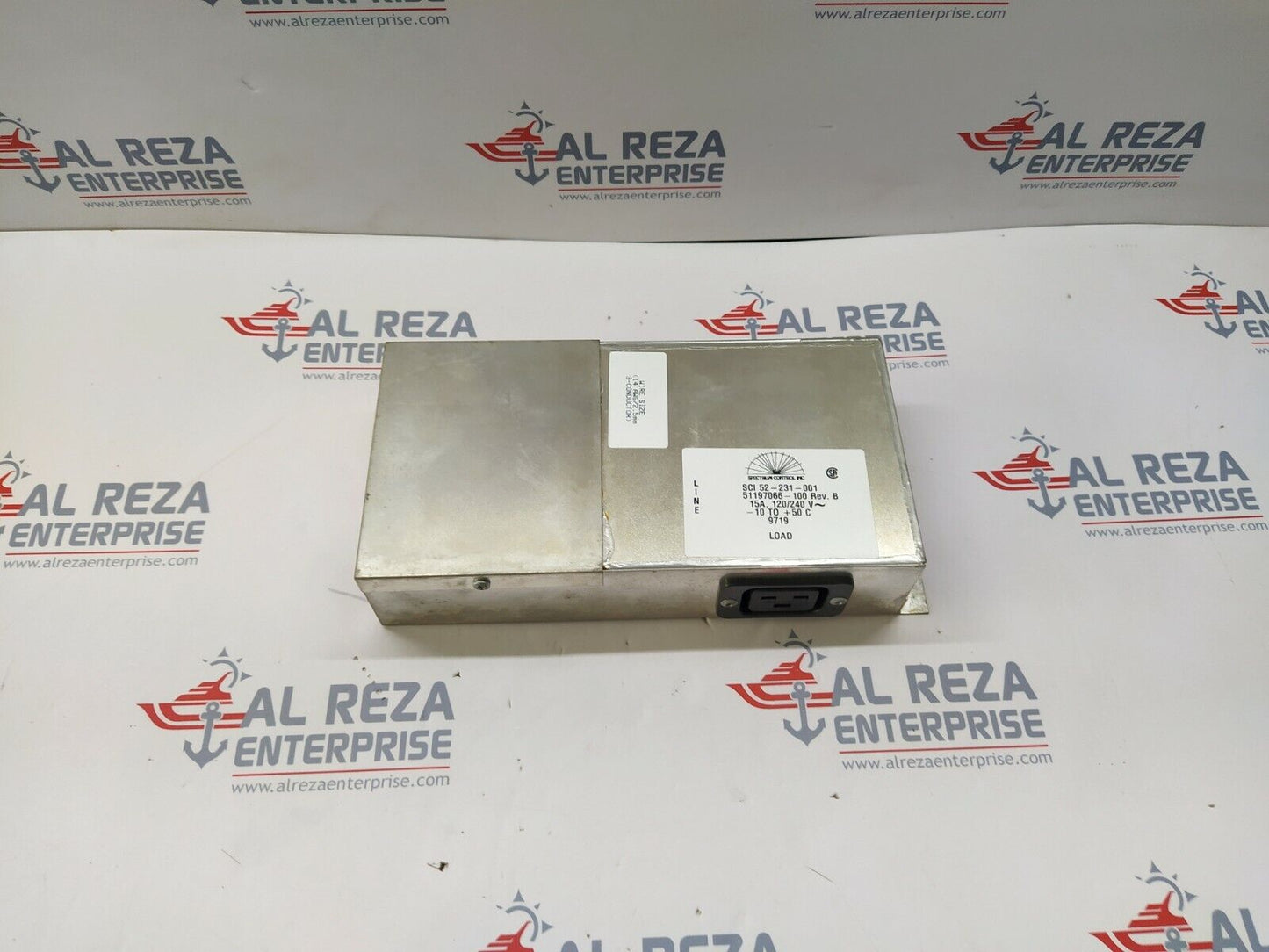 SPECTRUM CONTROL SCI 52-231-001 51197066-100 REV B 120/240V 15A